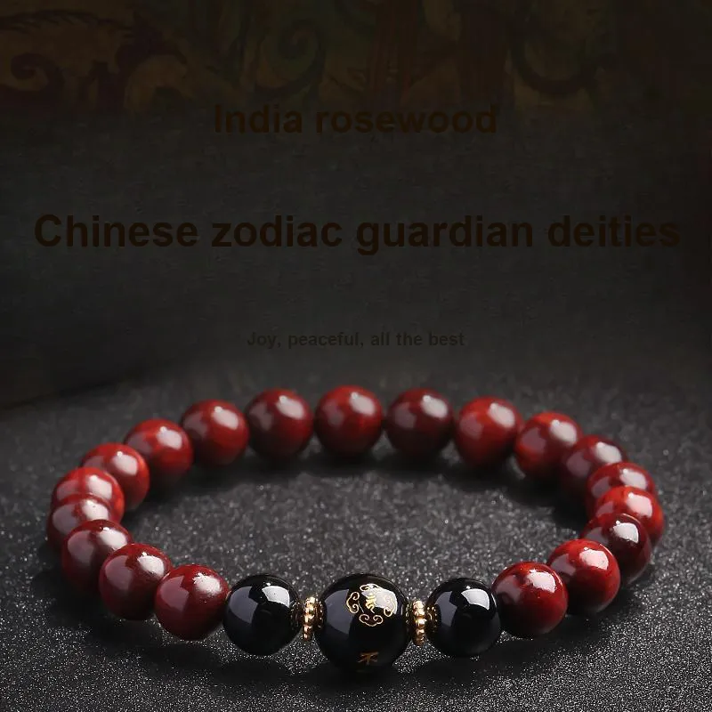 MUSHENGYUAN Rosewood Bracelets Unisex-45