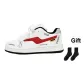 White Red-Includes Socks