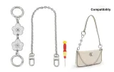 Cherry Blossom Extender Chain+Decorative Chain+Includes Screwdriver