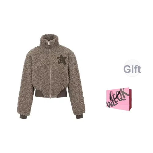 CTRTRC Бархат Feel Пальто Женское