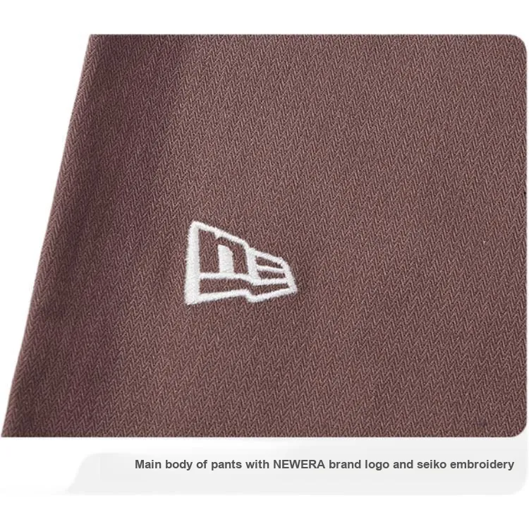 New Era Casual Pants Unisex Brown-5