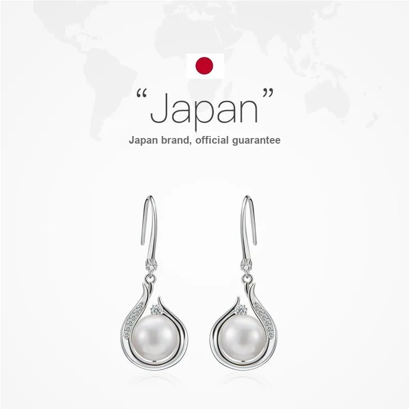 IDOKAWA Freshwater Pearl Stud Earrings Women's-4