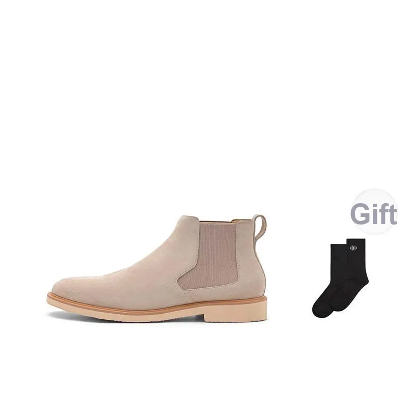PEDRO Chelsea Boots Men's Beige