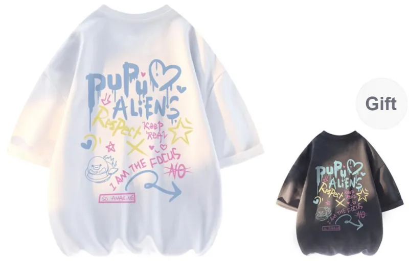 PUPU ALIENS T-Shirts Unisex-26