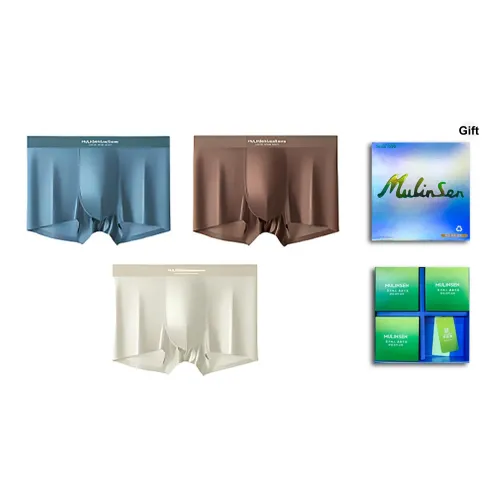 Mulinsen Boxers Мужские 3 упаковки Подарочный набор