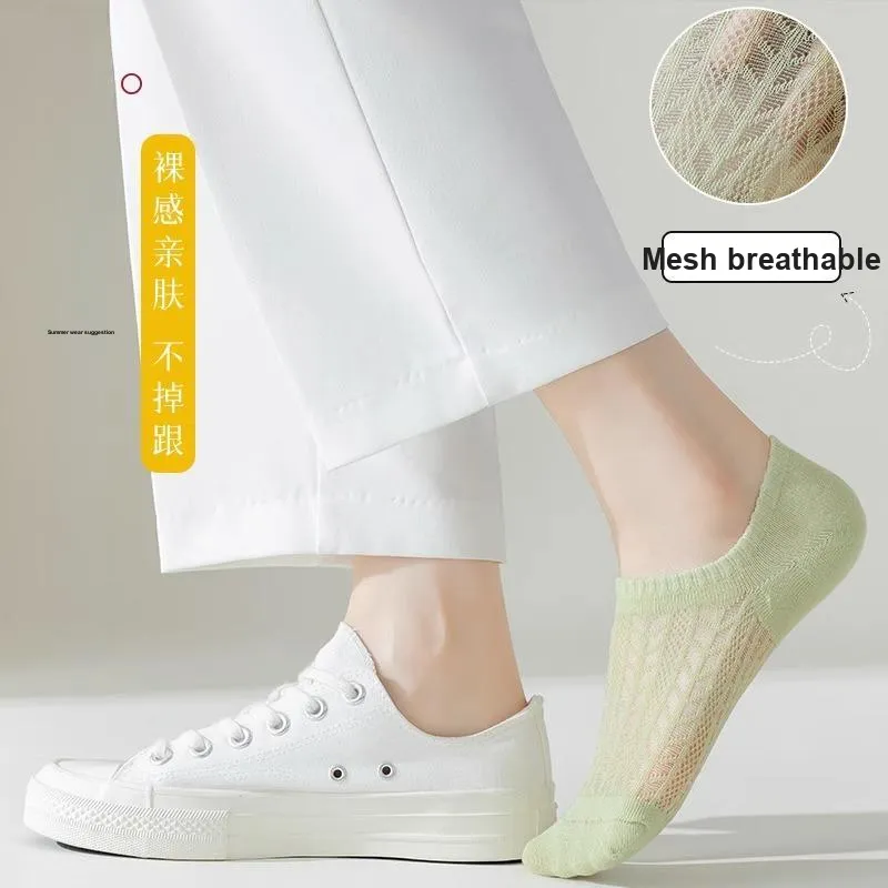Mulong Family No Show Socks Women's Combo Set-19