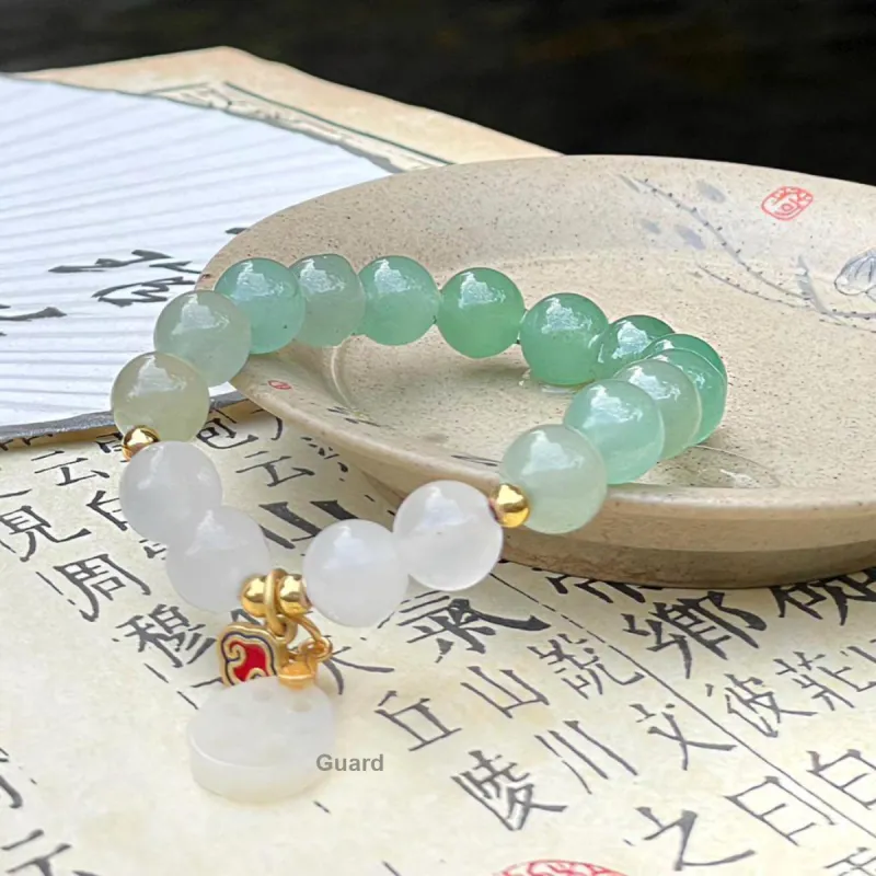 Linguanying Aventurine Bracelets Women's-7