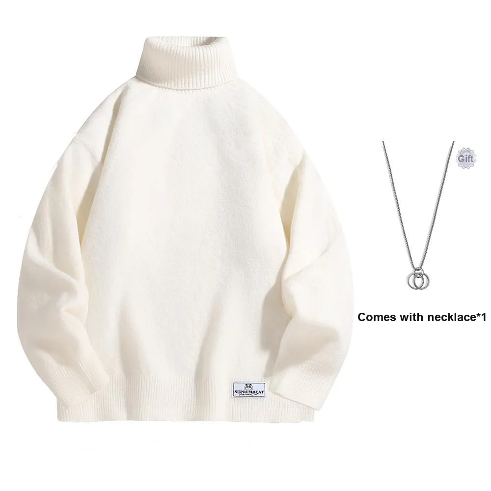 Supremo Cat Knitwear Unisex Comes With Necklace