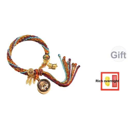 Плетеные банты Сплав Браслеты Унисекс