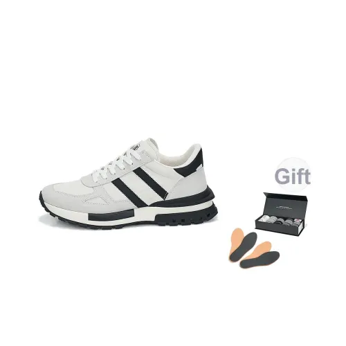 LIPAULT Высота Увеличивающая Устойчивая к Износу Легкая Дышащая Быстросохнущая Противоскользящая Низкий Топ Повседневная Обувь Мужская