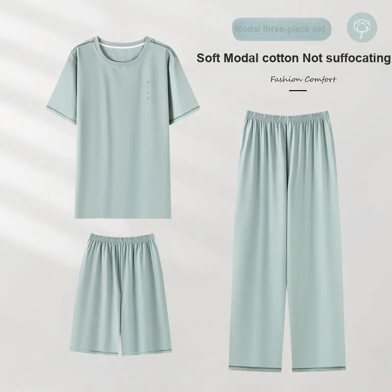 William Pajama Set Men's Image Color-1