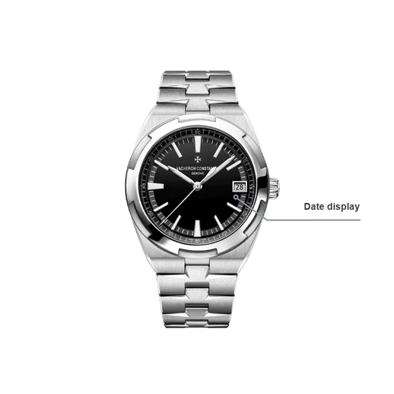 VACHERON CONSTANTIN Overseas Collection Automatic Mechanical Movement Men's Watches Watch 41mm Black Dial-2