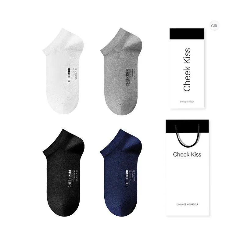 Cheekkiss Ankle Socks Men's Gift Box Set-0