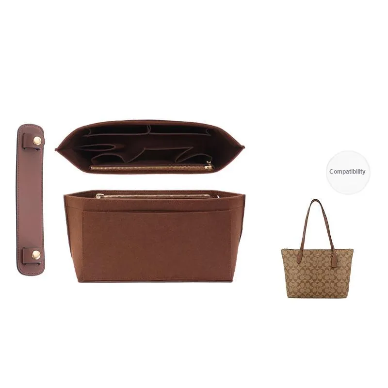 Gloya Felt Bag Insert Women's Multicolor-3
