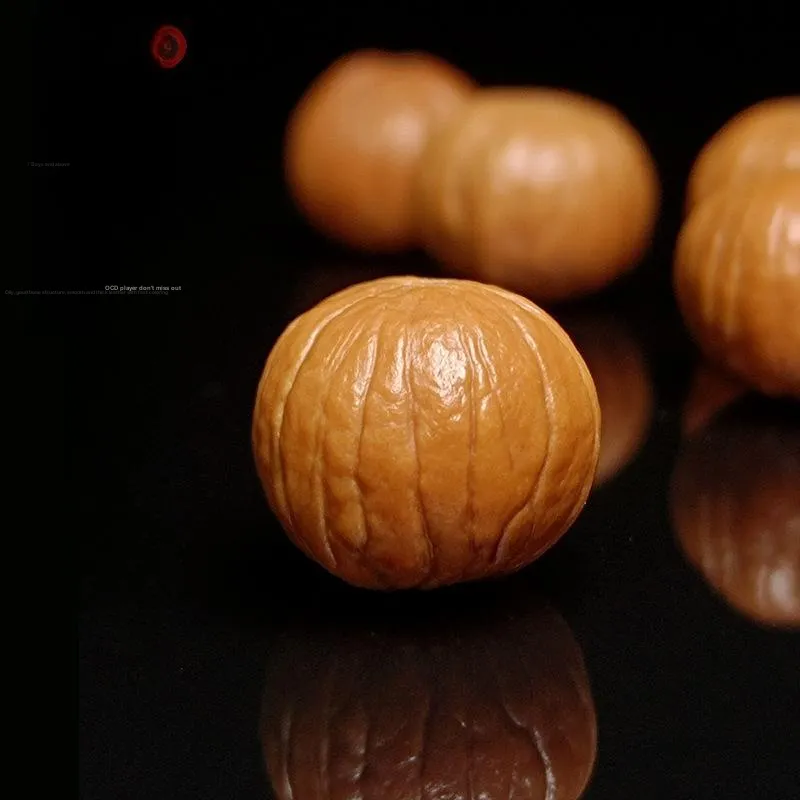 Master Kim Monkey Head Walnut Bracelets Unisex-3