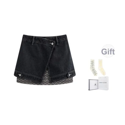 Charlie Luciano Джинсовые короткие юбки Женские