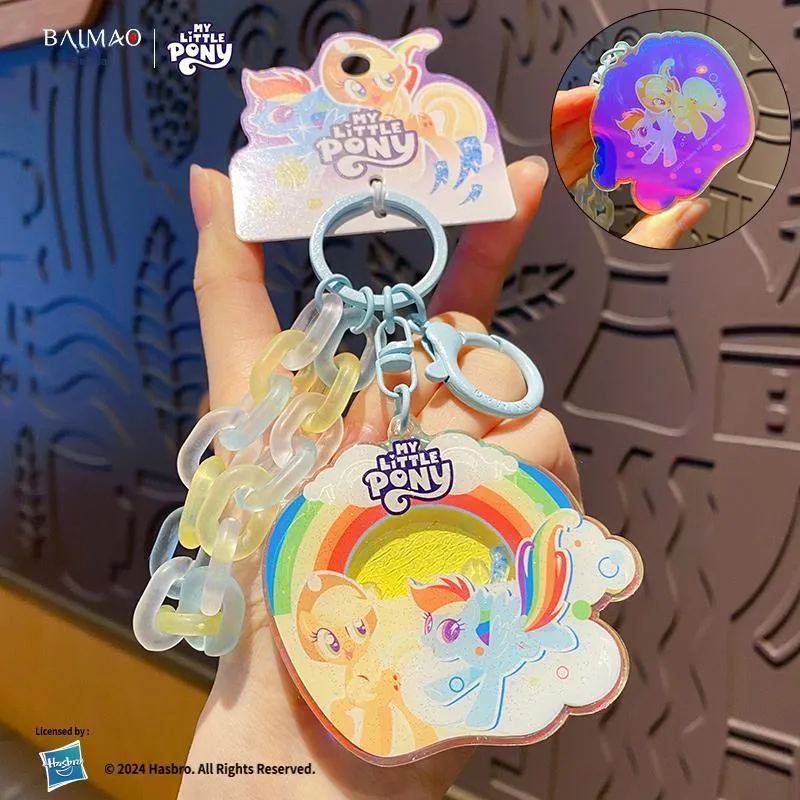 Baimao Acrylic Keychains Unisex-5