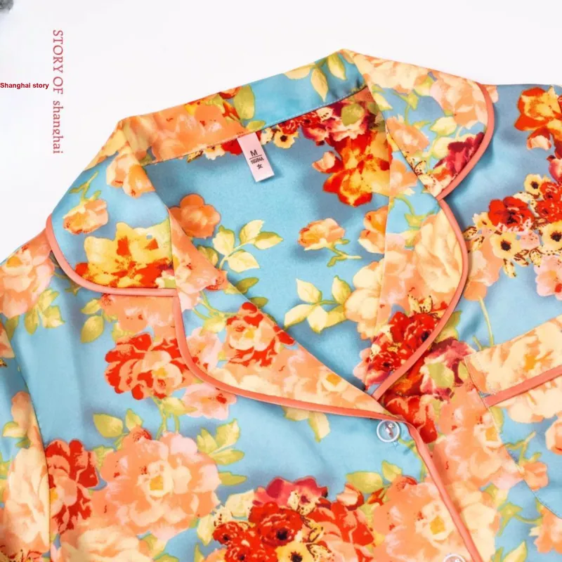 Shanghai Story Pajama Set Women's Image Color-3