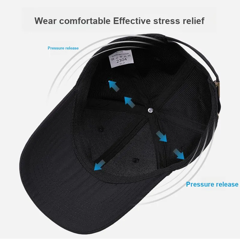 DENSSYNE Polyester Baseball Caps Unisex-2
