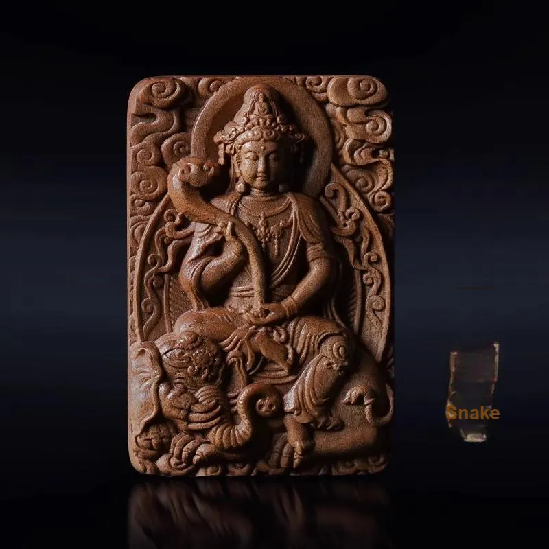 DALONG Old Mountain Sandalwood Pendants Unisex-12