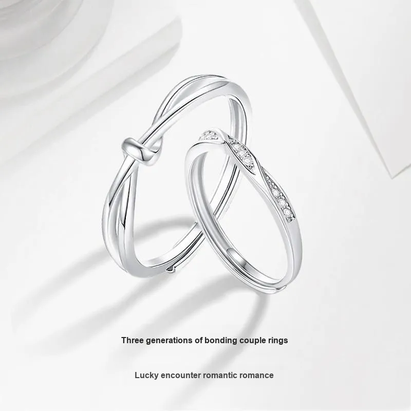 MISS TOOYA S999 Fine Silver Rings Unisex-1