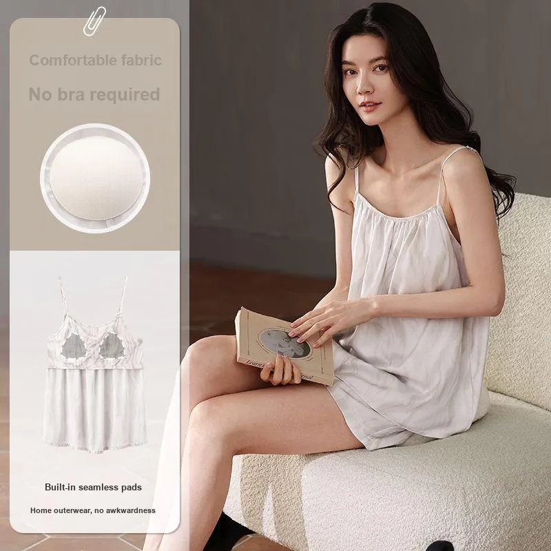 XISHE Pajama Set Women's Cloud Gray-1