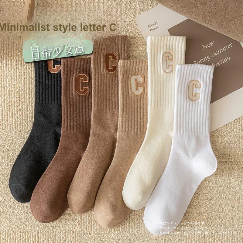 MIIOW Mid Calf Socks Unisex 5 Pack-47