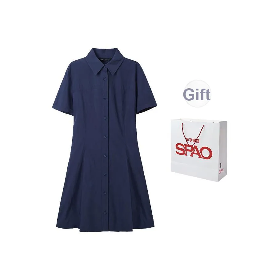 SPAO Short Sleeved Dress Women's Shopping Bag