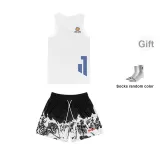 Bleach Shorts+Morant White Tank Top+Socks (Random Socks)