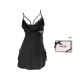 Black, Camisole Dress+T-Shirt[Box]