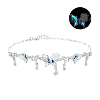 Lao Feng Xiang S925 Silver Bracelets Women's