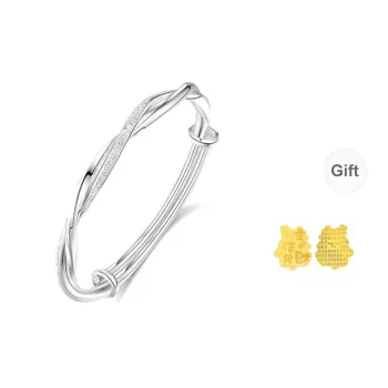 Tkb 999 Fine Silver Wristband Bangles Unisex