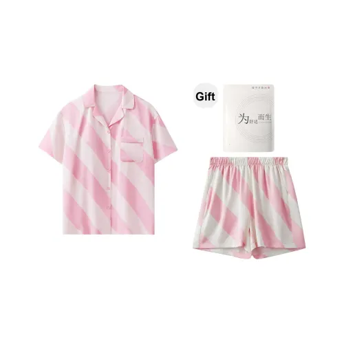 Red Beans At Home Пижама Подарочная коробка Женская Розовая