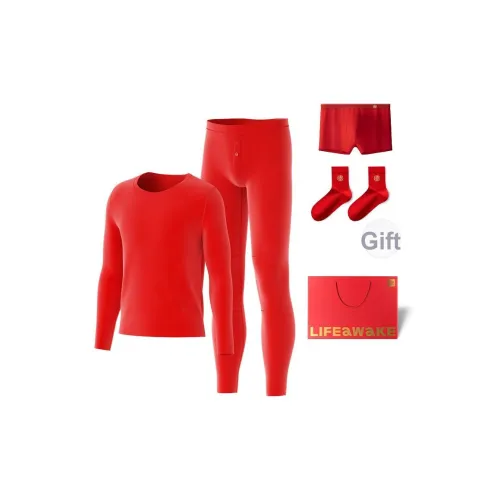 HLA 2026 Подарочный набор Gift Box Set Термический комплект + Трусы + Носки Мужские Подарочные наборы нижнего белья