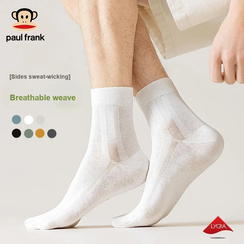PAUL FRANK Mid Calf Socks Men's Box 6 Pack-11