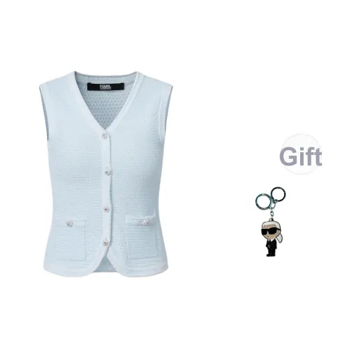 KARL LAGERFELD SS25 Майка Женская Синяя