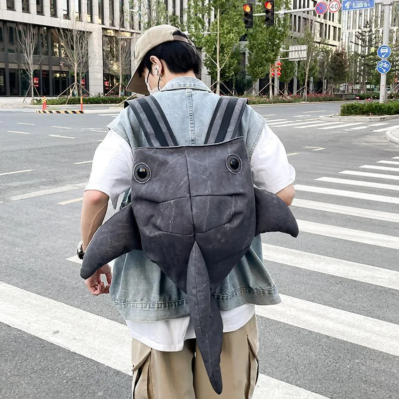 Debecca Membrana Dermalis Backpack Unisex Multicolor-3