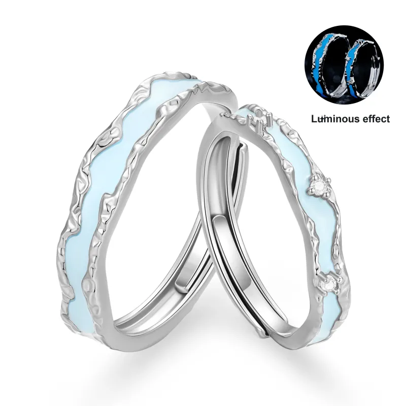 Goran Silver 925 Ring Couple Rings Unisex-0