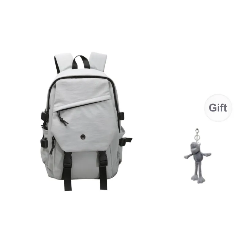 GOBLIN SHARKS 1759 Nylon Backpack Large Size Unisex Gray/Black/Khaki/Green-0