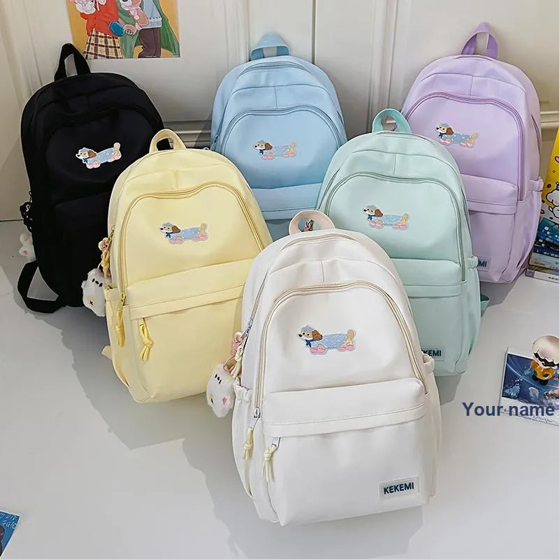 Wolfhorse Polyester Backpack Unisex Multicolor-1