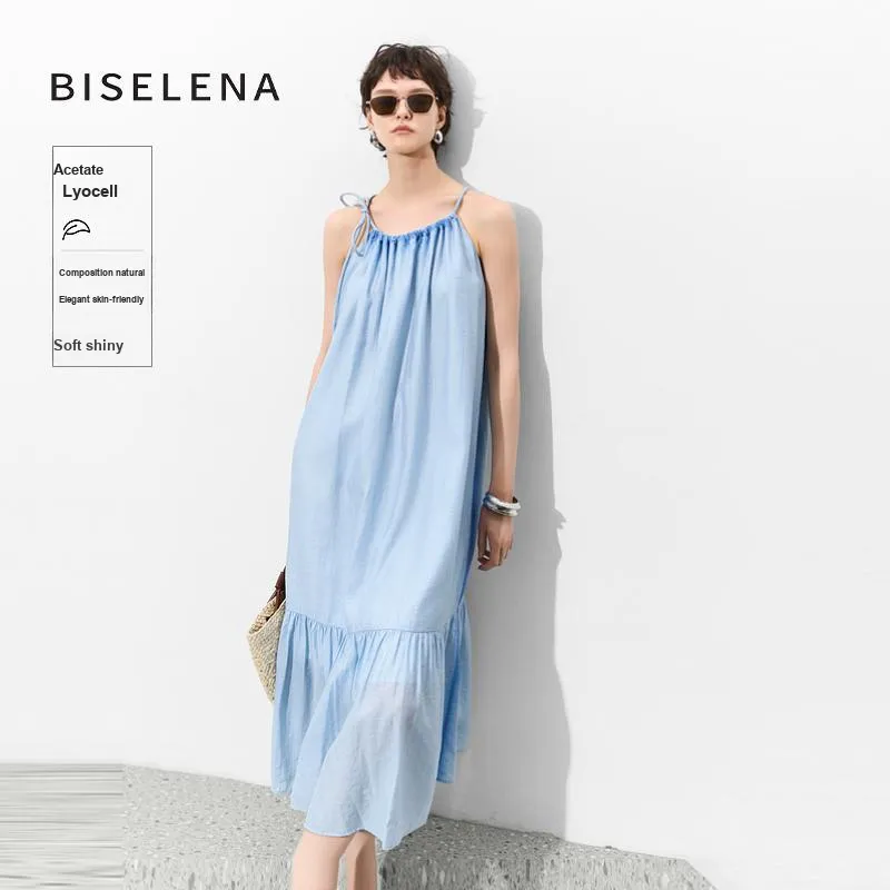 Bethine Sleeveless Dress Women's Illusion Blue-4