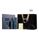 남성'S 오일 컨트롤 선물 포장 (마블 쇼핑백+샴푸 샘플 포함)