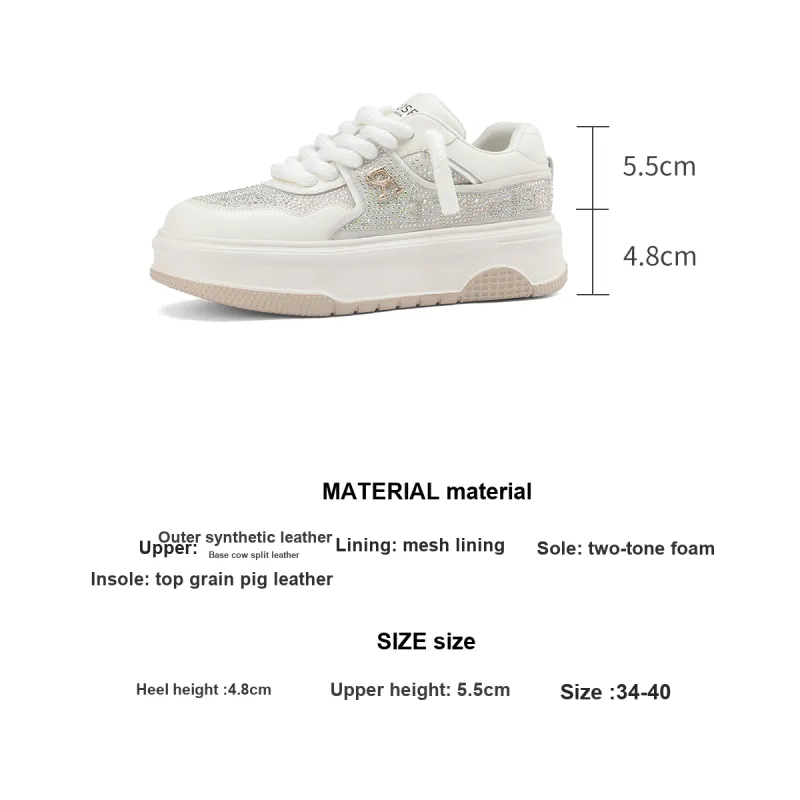 D FUSE SCANDINAVIA Skateboard Shoes Women's Low Top Beige-9