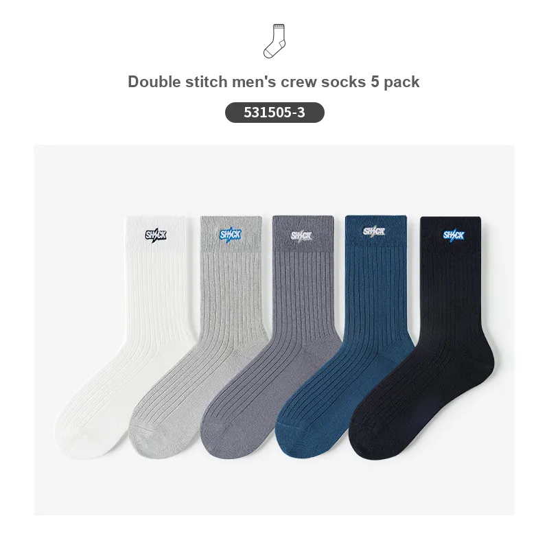 Caramella Mid Calf Socks Unisex 5 Pack-10