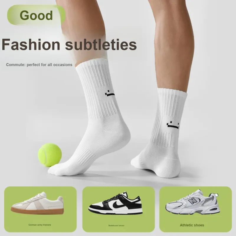 ZEROIN Mid Calf Socks Unisex 4 Pack-32