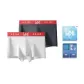 Dark Gray+White (Box 2 Pack)