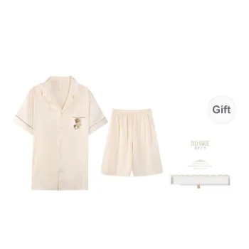 XIA.WA.ZHI.XIU Pajama Set Men's Gift Box Set Image Color