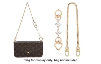 Luxury Care Artisan Workshop Metal Copper Bag Accessories Women's Gold