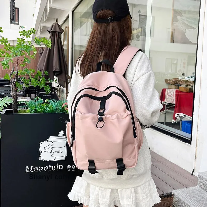 MOK Nylon Backpack Regular Unisex Multicolor-11