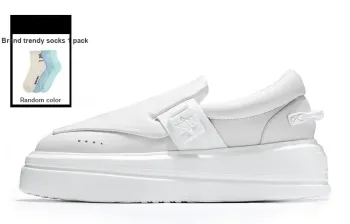 NORVINCY Stylish Skateboarding Shoes Unisex White